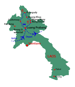 Northern Laos 6 days