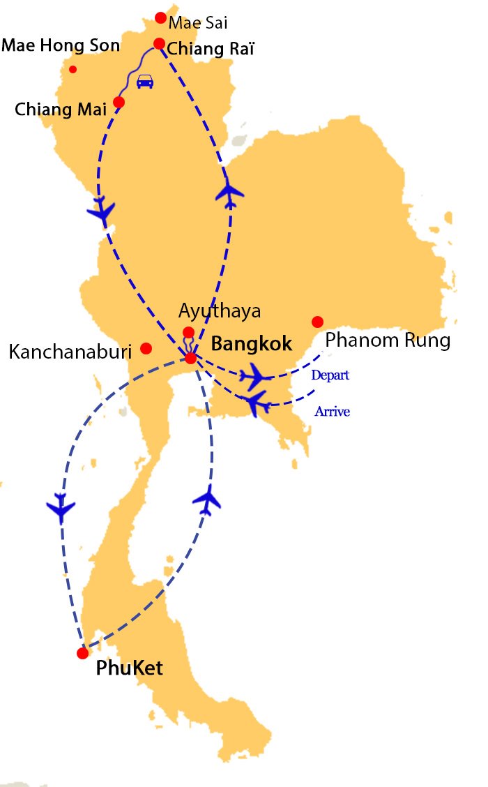 Thailand In Depth 13 days