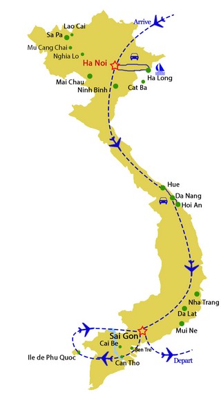 Tast of Vietnam Family Tour